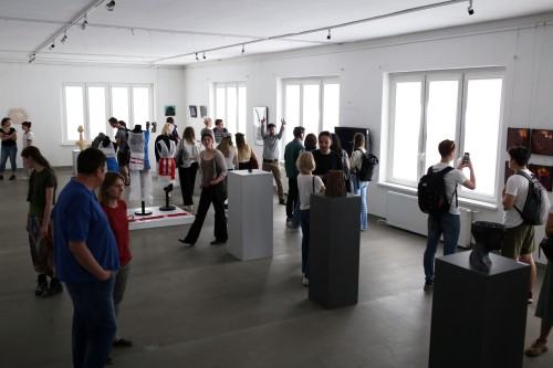 Wernisaż wystawy Erasmus+ 2022, zdj. Justyna Żak