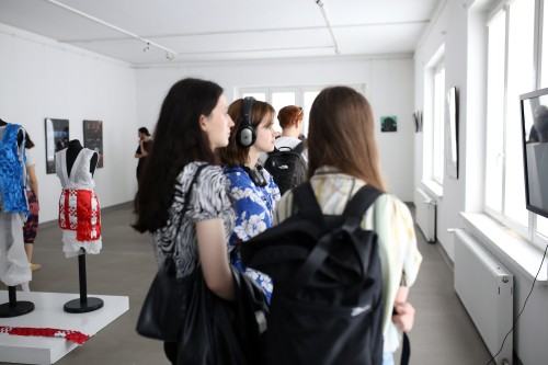 Wernisaż wystawy Erasmus+ 2022, zdj. Justyna Żak