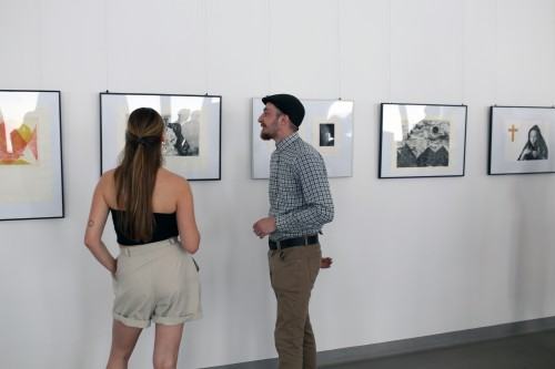 Wernisaż wystawy Erasmus+ 2022, zdj. Justyna Żak