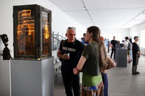 Wernisaż wystawy Erasmus+ 2022, zdj. Justyna Żak