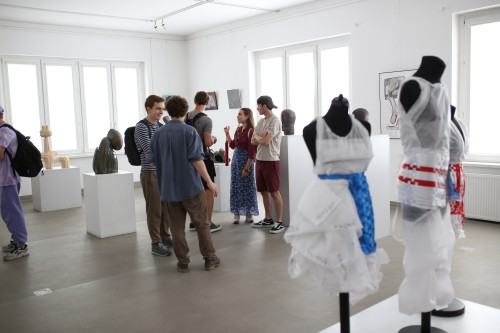 Wernisaż wystawy Erasmus+ 2022, zdj. Justyna Żak