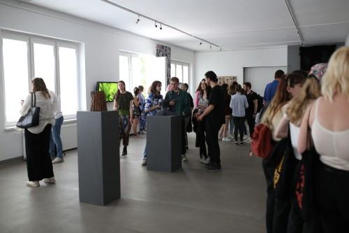 Wernisaż wystawy Erasmus+ 2022, zdj. Justyna Żak