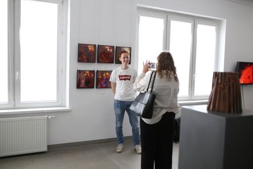 Wernisaż wystawy Erasmus+ 2022, zdj. Justyna Żak