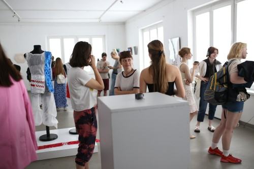 Wernisaż wystawy Erasmus+ 2022, zdj. Justyna Żak