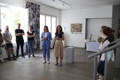 Wernisaż wystawy Erasmus+ 2022, zdj. Justyna Żak