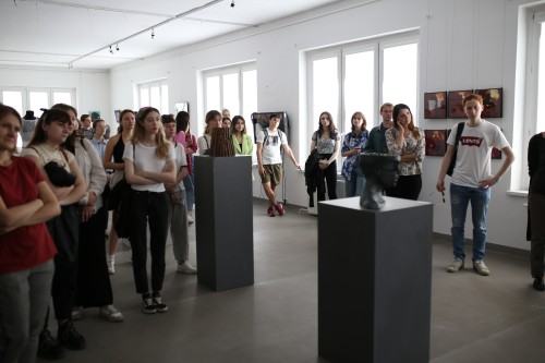 Wernisaż wystawy Erasmus+ 2022, zdj. Justyna Żak