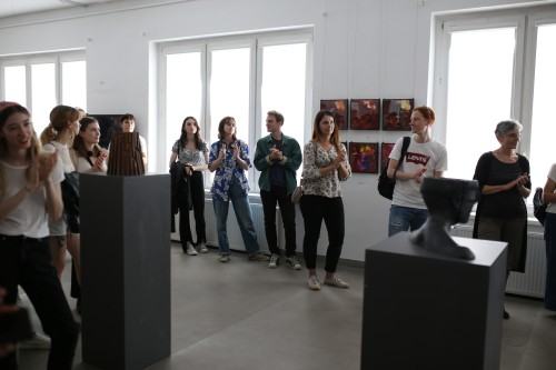 Wernisaż wystawy Erasmus+ 2022, zdj. Justyna Żak