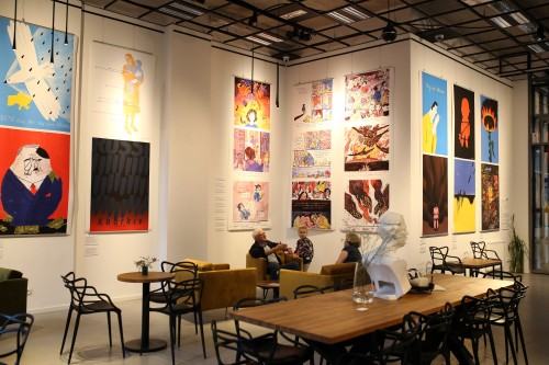 Wernisaż wystawy Ukraiński plakat walczy!, zdj. Justyna Żak