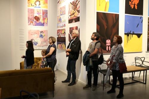 Wernisaż wystawy Ukraiński plakat walczy!, zdj. Justyna Żak