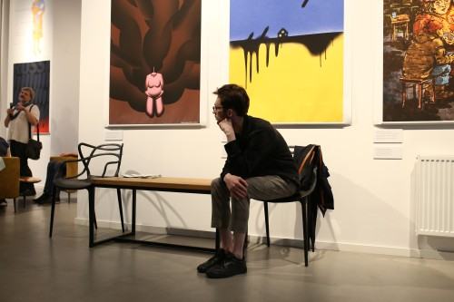 Wernisaż wystawy Ukraiński plakat walczy!, zdj. Justyna Żak