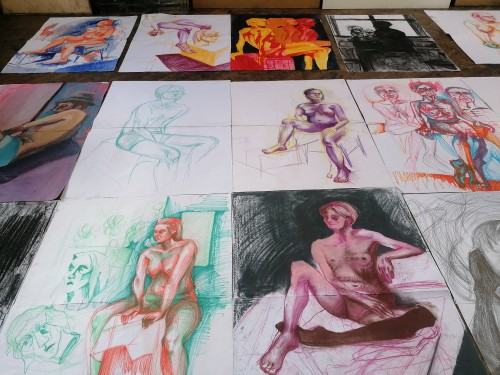 Przegląd z rysunku w pracowni 212