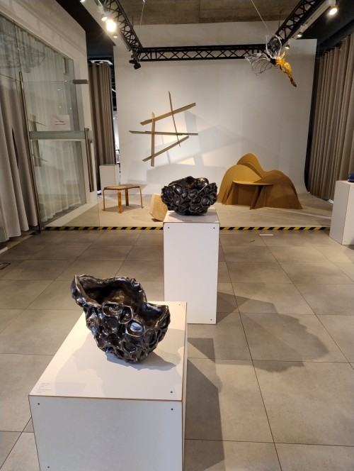 Rzeźba wobec funkcji w Galerii Dobroteka, zdj. Roland Grabkowski