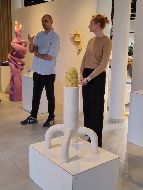 Rzeźba wobec funkcji w Galerii Dobroteka, zdj. Roland Grabkowski