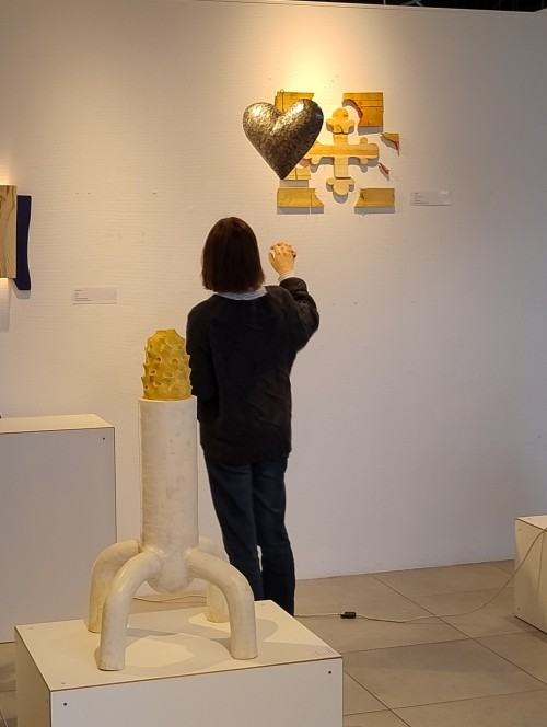 Rzeźba wobec funkcji w Galerii Dobroteka, zdj. Roland Grabkowski