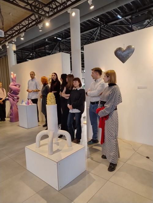 Rzeźba wobec funkcji w Galerii Dobroteka, zdj. Roland Grabkowski