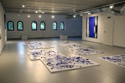 Wernisaż wystawy Urszuli Wilk pt. Płynność światła, tańce pielgrzymującej wody, zdj. Justyna Żak