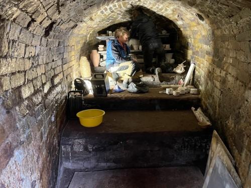 ,,Odkrywanie ognia’’ - rozładunek pieca Tongkama w Luboradowie