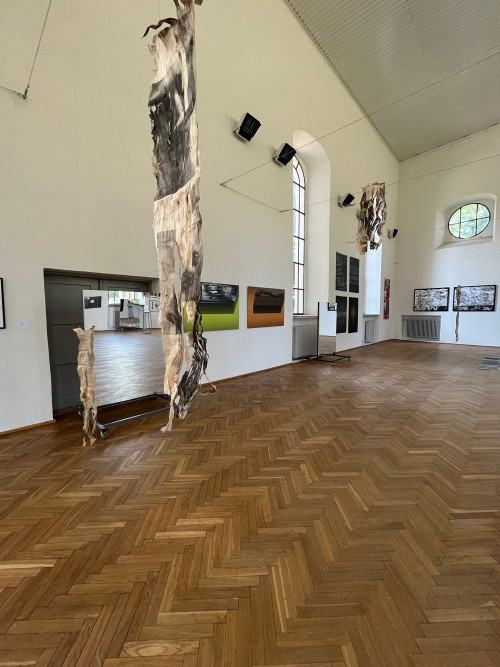 fotorelacja wystawy Wrocławskiej Szkoły Grafiki - Impresoria. Obraz uwielbiony, Evangelik, Ziębice