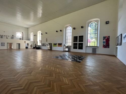 fotorelacja wystawy Wrocławskiej Szkoły Grafiki - Impresoria. Obraz uwielbiony, Evangelik, Ziębice