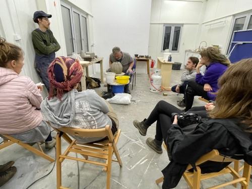 ,,Odkrywanie ognia’’ - rozładunek pieca Tongkama w Luboradowie