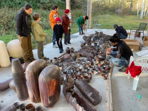 ,,Odkrywanie ognia’’ - rozładunek pieca Tongkama w Luboradowie