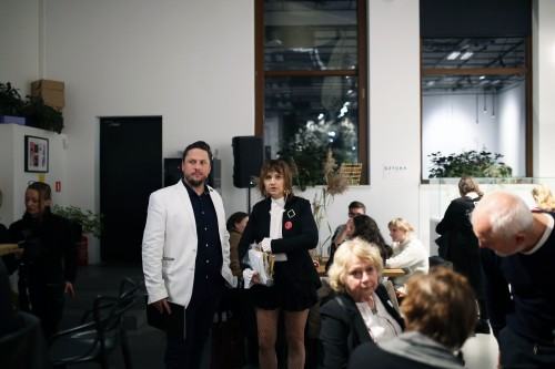 Wernisaż wystawy OPSK w galerii Sztuka na miejscu