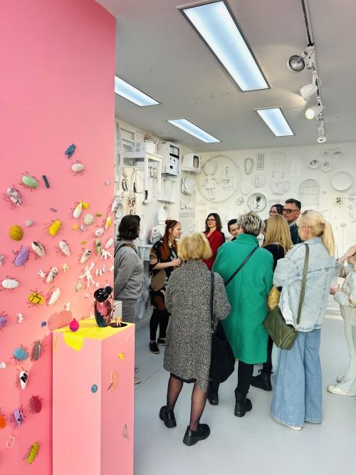 Naczynia Połączone, wystawa indywidualna Kaliny Bańki Kulki w BWA w Bydgoszczy 