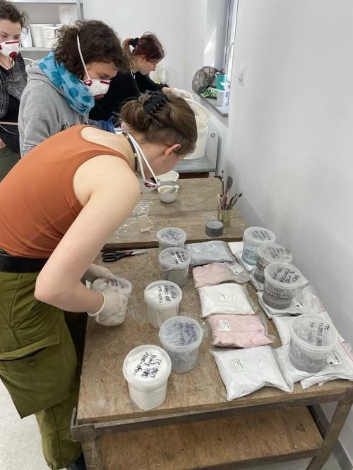 Ceramiczne działania warsztatowe w Luboradowie