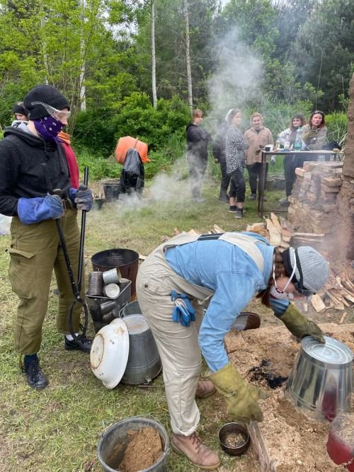 Ceramiczne działania warsztatowe w Luboradowie