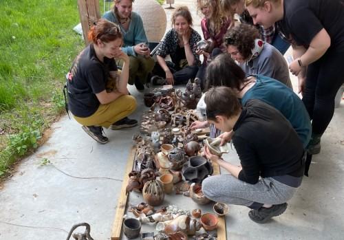 Ceramiczne działania warsztatowe w Luboradowie