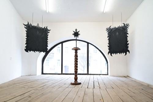 Justyna Baśnik, Adoratio, exhibition view, Łęctwo