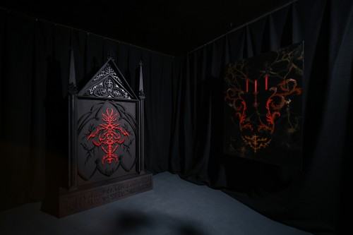 Justyna Baśnik, Adoratio, exhibition view, Łęctwo