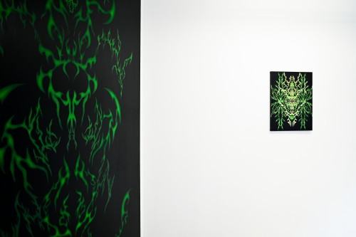 Justyna Baśnik, Adoratio, exhibition view, Łęctwo