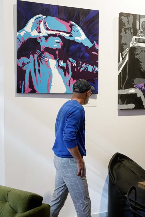 Fotorelacja z wystawy Alexandre Guezenoc w Sztuce na miejscu