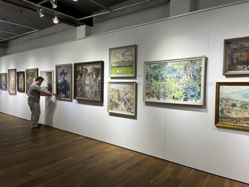 widok wystawy Jędrzejewscy – wielogłos rodzinny