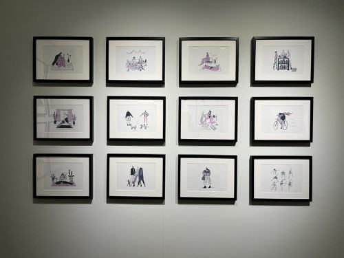 widok wystawy Jędrzejewscy – wielogłos rodzinny