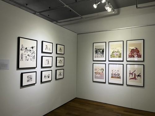 widok wystawy Jędrzejewscy – wielogłos rodzinny