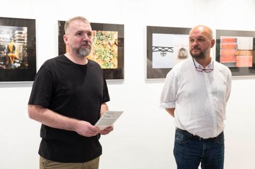 Ute Deutz & Vladimír Kovařík / UV filt(e)r w Galerii Fotografii ZPAF, zdj. Łukasz Gawroński Ute Deutz & Vladimír Kovařík / UV filt(e)r w Galerii Fotografii ZPAF, zdj. Łukasz Gawroński
