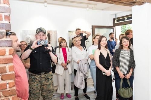 Ute Deutz & Vladimír Kovařík / UV filt(e)r w Galerii Fotografii ZPAF, zdj. Łukasz Gawroński Ute Deutz & Vladimír Kovařík / UV filt(e)r w Galerii Fotografii ZPAF, zdj. Łukasz Gawroński