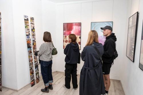 Ute Deutz & Vladimír Kovařík / UV filt(e)r w Galerii Fotografii ZPAF, zdj. Łukasz Gawroński Ute Deutz & Vladimír Kovařík / UV filt(e)r w Galerii Fotografii ZPAF, zdj. Łukasz Gawroński