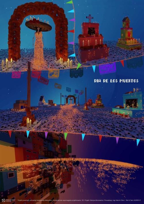 Martyna Borowiecka, wystawa wirtualna Meksyku, KWP