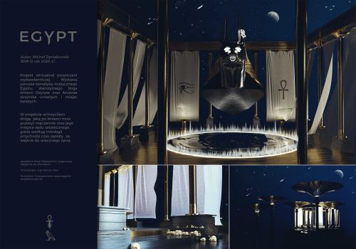 Michał Dyniakowski, wystawa wirtualna Egiptu, KWP