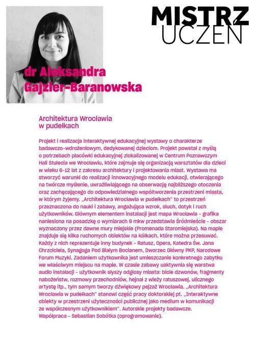 Widok wystawy. Wystawa „Mistrz-Uczeń” pedagogów i studentów Wydziału Architektury Wnętrz, Wzornictwa i Scenografii ASP we Wrocławiu na Politechnice Śląskiej w Gliwicach