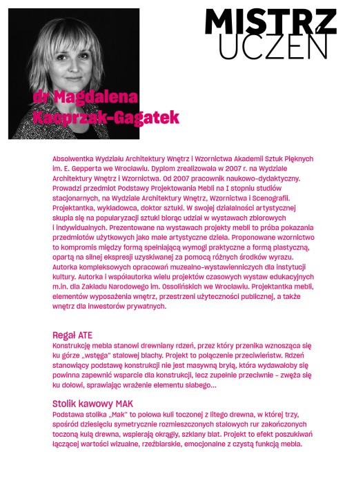 Widok wystawy. Wystawa „Mistrz-Uczeń” pedagogów i studentów Wydziału Architektury Wnętrz, Wzornictwa i Scenografii ASP we Wrocławiu na Politechnice Śląskiej w Gliwicach