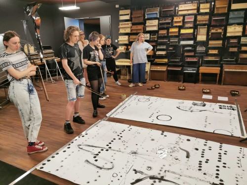 Partytura jest rysunkiem