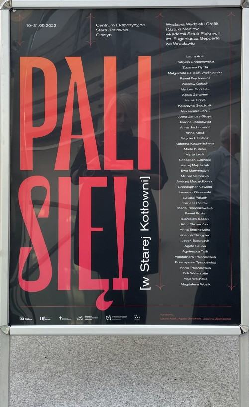 Wernisaż wystawy Pali się! [w Starej Kotłowni]