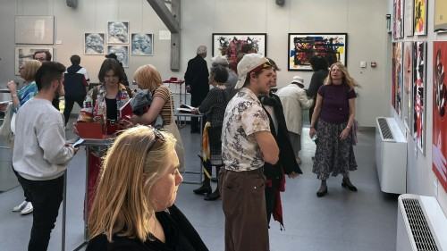 Wernisaż wystawy Pali się! [w Starej Kotłowni]