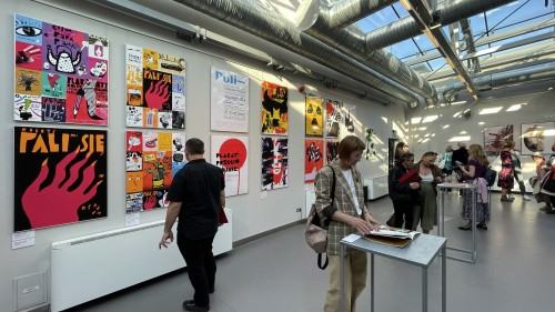 Wernisaż wystawy Pali się! [w Starej Kotłowni]