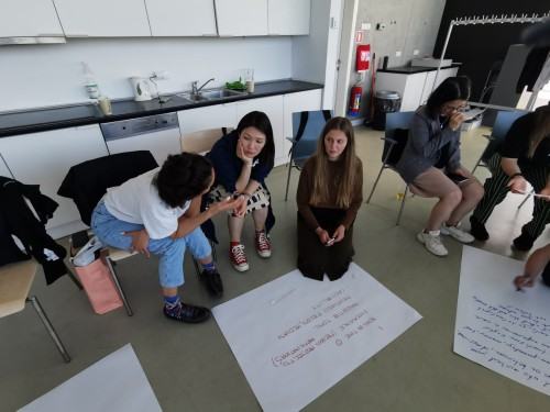 Zdjęcie z sympozjum Research Metchod in Visual Arts