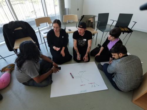 Zdjęcie z sympozjum Research Metchod in Visual Arts